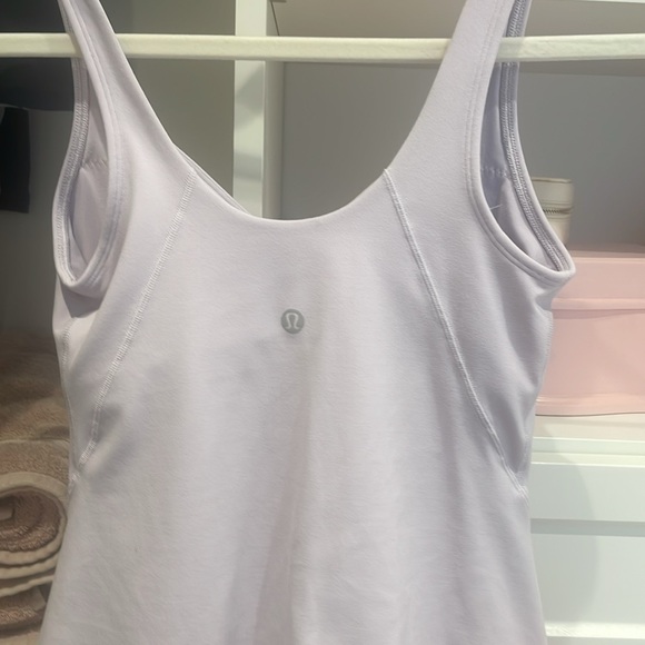 Lululemon long align tank size 2 colour: lavender - Picture 3 of 3